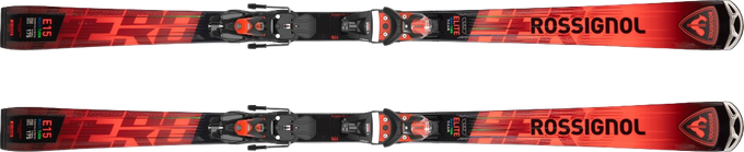 Sjezdové lyže Rossignol Hero Elite MT TI C.A.M. Konect + Spx 12 Konect GW B80 Black Hot Red - 2025/26