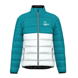 Izolační bunda HEAD Race Kinetic Jacket Men Blue/White - 2025/26