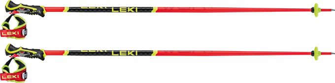 Sjezdové hole LEKI WCR SL 3D Red - 2025/26