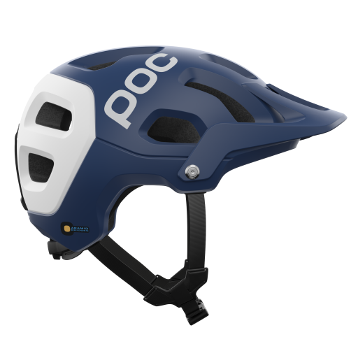 Cyklistická helma POC Tectal Race MIPS Lead Blue/Hydrogen White Matt