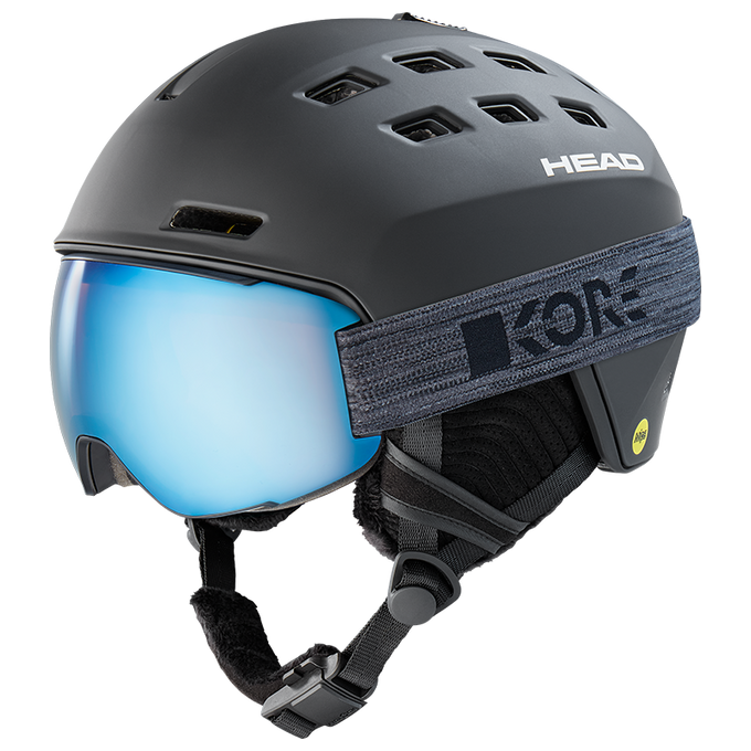 Lyžařská helma HEAD REV MIPS Black - 2025/26