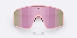 Slnečné okuliare BLIZ P001 Frame Matte Powder Pink with Brown W Rose Multi Lenses