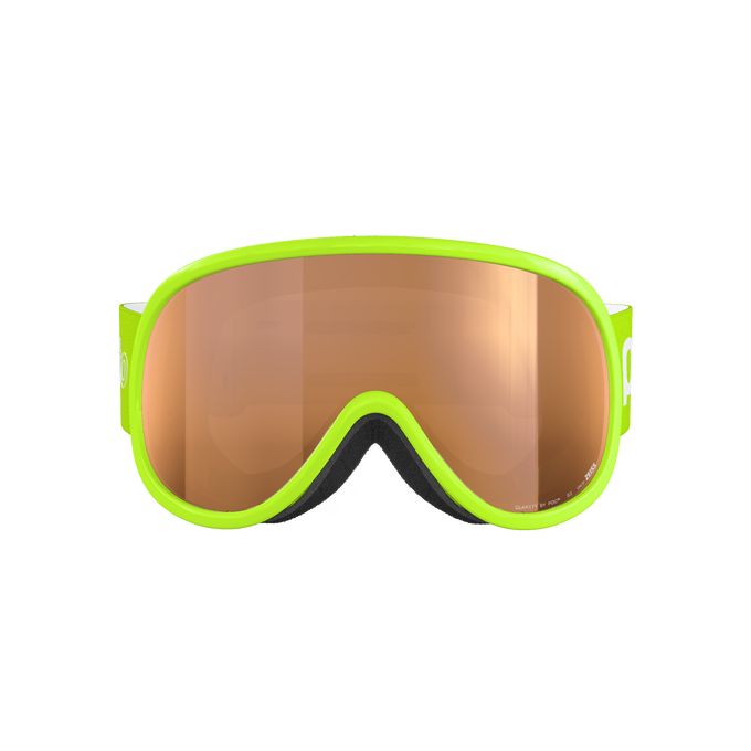 Lyžařské brýle POC Pocito Retina Fluorescent Yellow/Green/Partly Sunny Light Orange - 2025/26