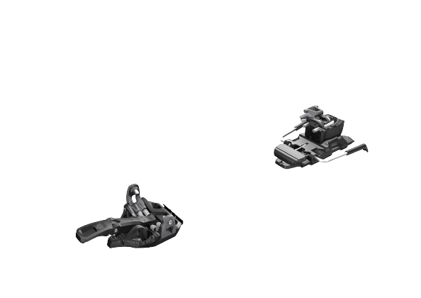 Wiązania HEAD Almonte 10 PT Brake 105mm Black/Metalic Grey - 2025/26