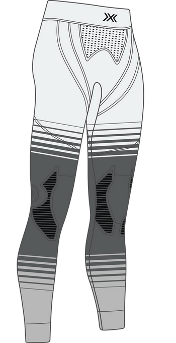 Funkční kalhoty X-bionic Invent FX Pants WMN White/Grey/Light Grey - 2025/26