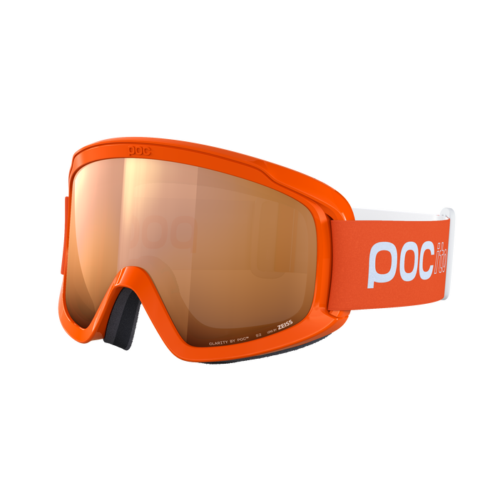 Lyžařské brýle POC POCito Opsin Fluorescent Orange/Partly Sunny Light Orange - 2025/26