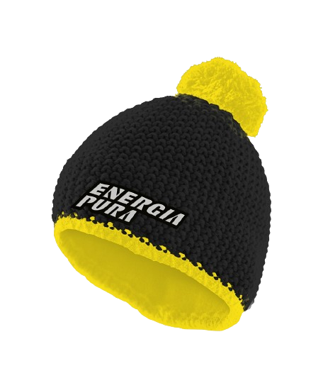 Čepice Energiapura Peak Black/Fluo Yellow - 2024/25