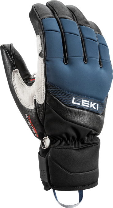 Lyžařské rukavice LEKI Griffin Base 3D Black/Marine - 2025/26