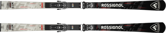 Sjezdové lyže Rossignol Hero Master LT R22 + Spx 14 Rockerace Black Red - 2025/26