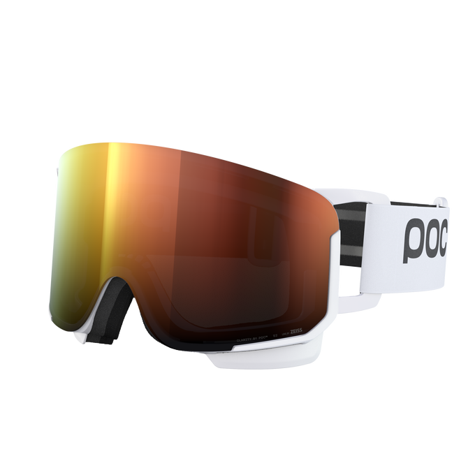 Lyžařské brýle POC Nexal Hydrogen White/Partly Sunny Orange - 2025/26