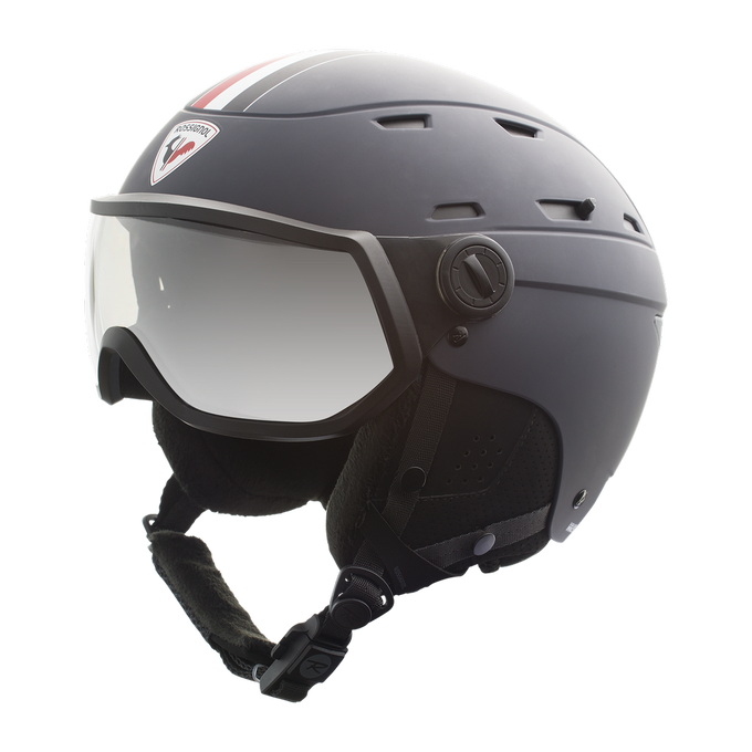 Lyžiarska helma Rossignol Allspeed Visor IMP Photoc STR Grey - 2025/26