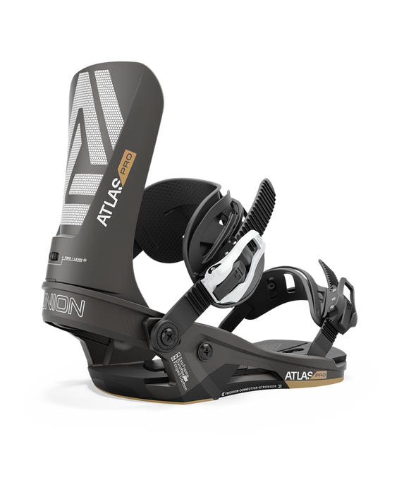 Vázání na Snowboard Union Atlas Pro Metalic Black - 2024/25