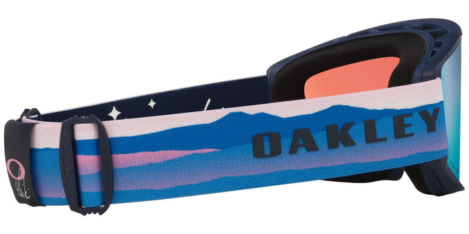 Lyžařské brýle Oakley Flow Scape L Mikaela Shiffrin Signature/Prizm Snow Sapphire Iridium + Additional lens Prizm Snow Iced Iridium - 2025/26