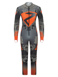 Lyžařská kombinéza Ziener RCE Racesuit Black Foggy Print Orange Pop - 2024/25