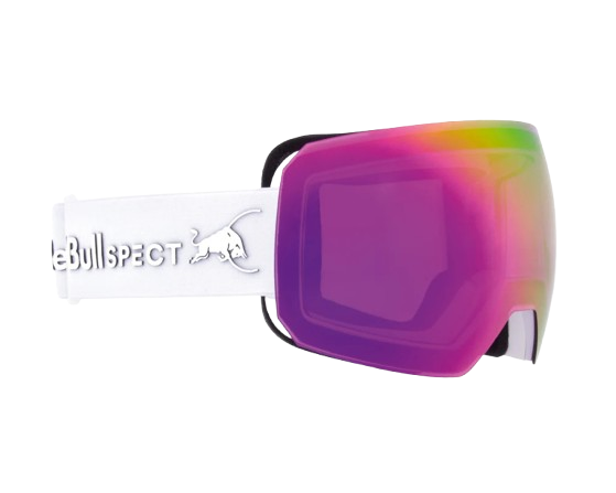 Lyžařské brýle Red Bull Spect Chute 03 White/Purple With Burgundy Mirror + další sklo - 2024/25