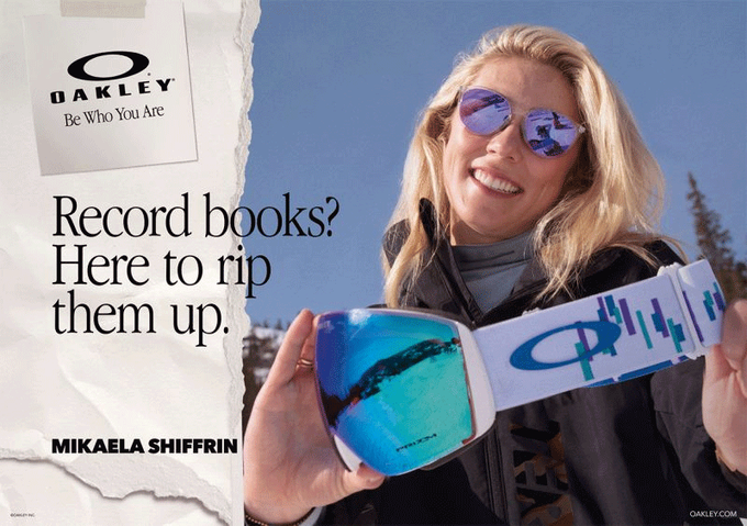 Sluneční brýle OAKLEY Sielo Mikaela Shiffrin Signature Series Prizm Violet Lenses / Polished Chrome Frame