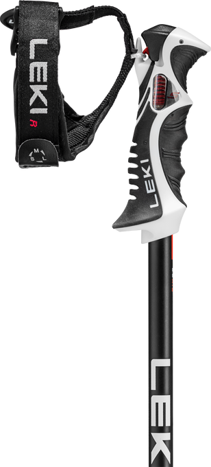 Sjezdové hole LEKI Bold Lite S Black/Red - 2025/26