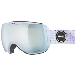 Lyžařské brýle Uvex Downhill 2100 We Cv Arctic Blue Matt White-Green - 2023/24