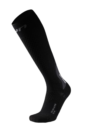 Lyžařské ponožky UYN Man Ski One Alpine Merino Socks Black/Grey - 2025/26