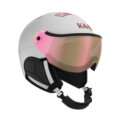 Lyžiarska helma KASK Chrome Visor White/Pink Gold - 2025/26
