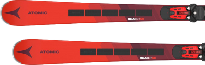 Sjezdové lyže Atomic Redster G8 Revoshock C + X 12 GW Red/Black - 2024/25
