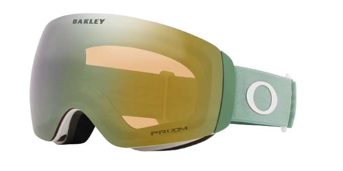 Lyžařské brýle Oakley Flight Deck M Matte Jade/Prizm Sage Gold Iridium - 2025/26