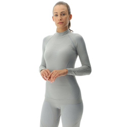 Funkční triko UYN Woman Evolutyon UW Shirt LG_SL Turtle Neck Flamingo/White/White - 2023/24