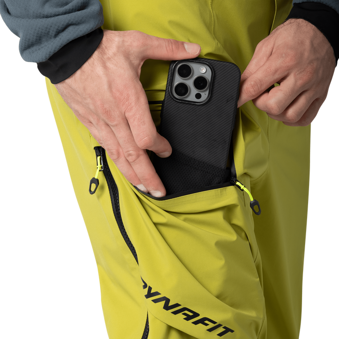 Kalhoty na lyžařské túry Dynafit Blacklight 3L Pants Golden Lime  - 2025/26