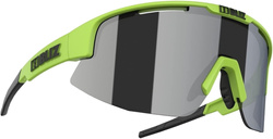 Sluneční brýle BLIZ Matrix Lime Green/Smoke with silver mirror