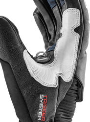 Lyžařské rukavice LEKI Hevon Pro 3D Black/Marine - 2025/26