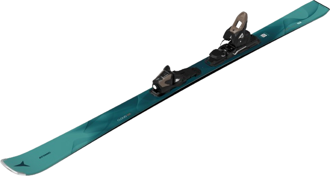 Sjezdové lyže Atomic Cloud Q8 + M 10 GW Black/Sand - 2025/26