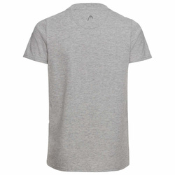 Tričko HEAD Race T-shirt Junior Grey - 2020/21