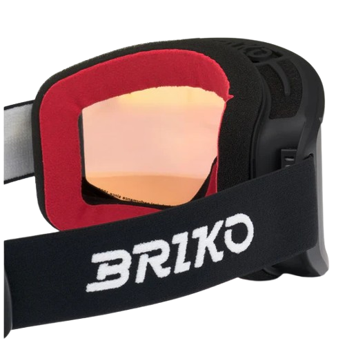 Lyžařské brýle Briko Vulcano Mask Sharp Lite Black - 2025/26