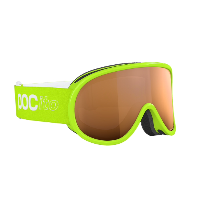 Lyžařské brýle POC Pocito Retina Fluorescent Yellow/Green/Partly Sunny Light Orange - 2025/26