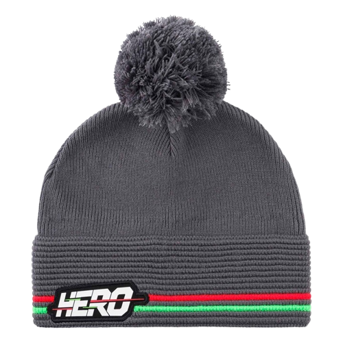 Čepice Rossignol Hero Pompon Onyx Grey - 2023/24