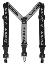 Šle Ziener Braces Clip Black - 2024/25