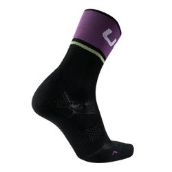 Outdoorové ponožky UYN Woman Cycling One Light Socks  Black/Violet