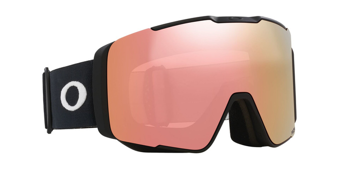 Lyžařské brýle Oakley Line Miner Pro M Matte Black/Prizm Snow Rose + Additional lens Prizm Snow Sage Gold Iridium - 2025/26