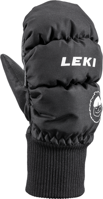 Rukavice LEKI Little Eskimo Mitt Short Black - 2022/23
