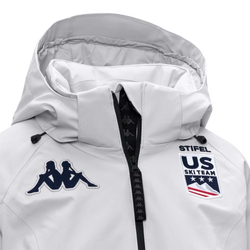 Lyžařská bunda Kappa 8CENTO 810 US Grey Lt Lead - 2025/26