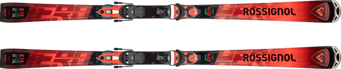 Sjezdové lyže Rossignol Hero Elite MT TI C.A.M. Konect + Nx 12 Konect GW B80 Black Hot Red - 2025/26