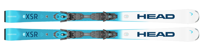 Sjezdové lyže HEAD Worldcup Rebels E.XSR + PR 11 GW Brake [G] 78 mm Matt Black/Blue Speed - 2025/26