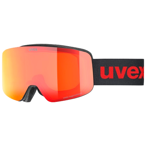 Lyžařské brýle Uvex PWDR FM Black Matt/Mirror Red - 2025/26