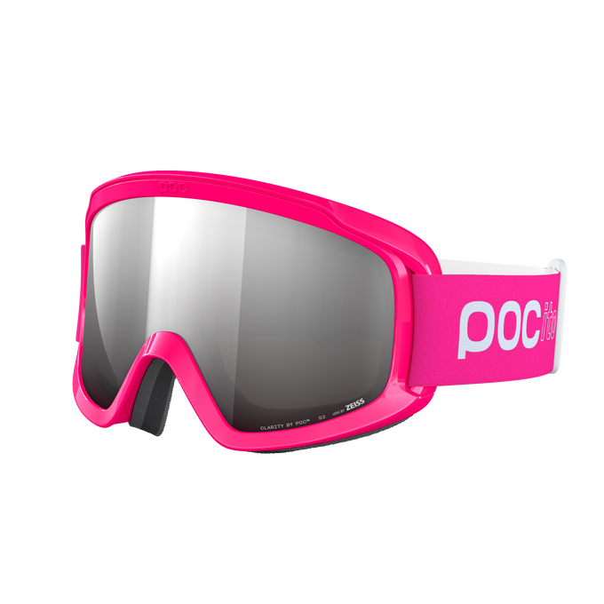 Lyžařské brýle POC POCito Opsin Fluorescent Pink/Partly Sunny Silver - 2025/26