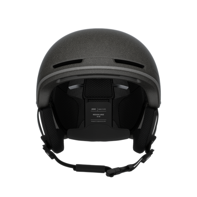 Lyžařská helma POC Obex Pure Raw Black Matt - 2025/26