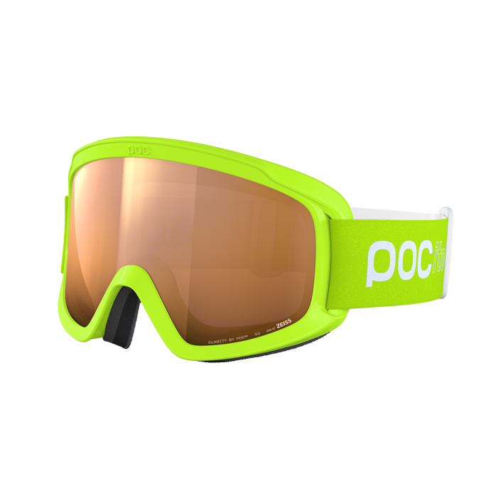Lyžařské brýle POC POCito Opsin Fluorescent Yellow/Green/Partly Sunny Light Orange - 2025/26