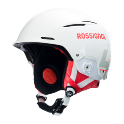 Lyžařská helma Rossignol Hero Slalom Impacts White + Chinguard - 2025/26