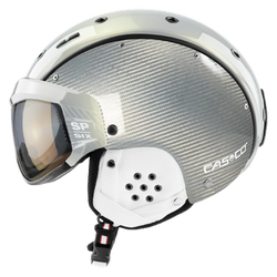 Lyžařská helma Casco SP-6 Limited Carbon Color Shift Silver - 2024/25