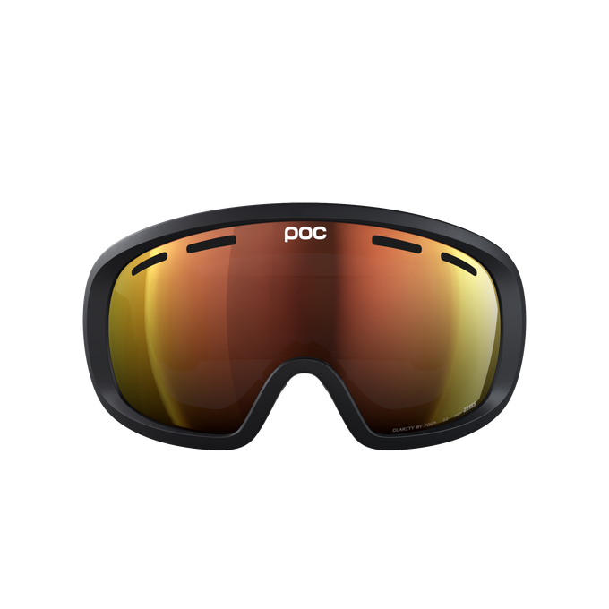 Lyžařské brýle POC Fovea Mid Uranium Black/Partly Sunny Orange - 2025/26