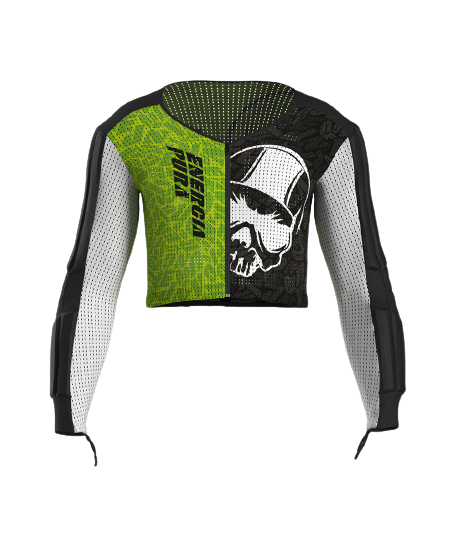 Chránič ENERGIAPURA Maglia Racing Green/Black Junior - 2023/24